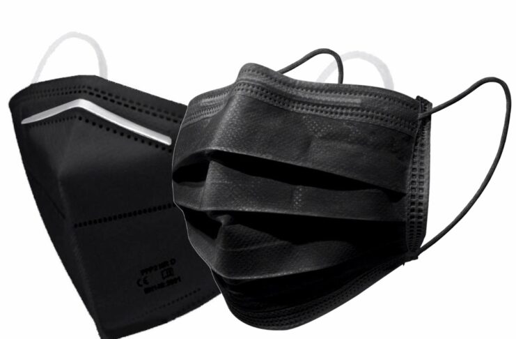 Benjamins offre le mascherine ffp2 nere e chirurgiche nere con certficazione europea a prezzo speciale