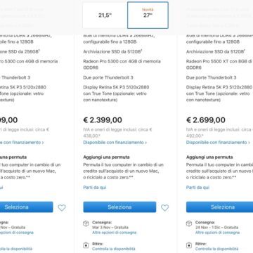 Tanti MacBook Pro e iMac esauriti: novità in arrivo e problemi per Apple