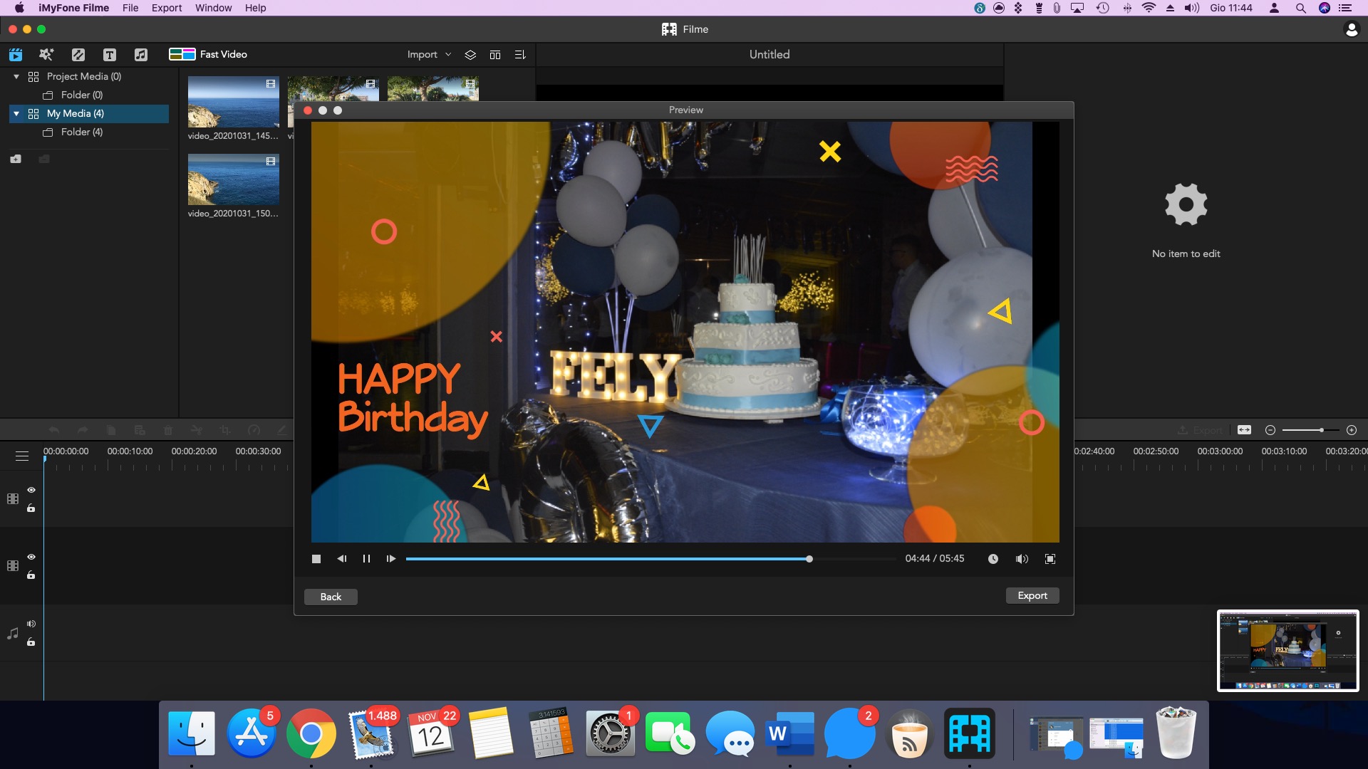 Recensione iMyFone Filme for Mac, l’editing per tutti: c’è anche la modalità Fast Video