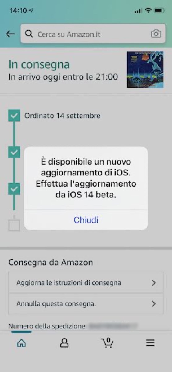 iOS 14.2 corregge il fastidioso bug dell’avviso di aggiornamento