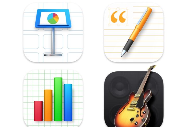 Apple ha aggiornato iWork e GarageBand per macOS Big Sur