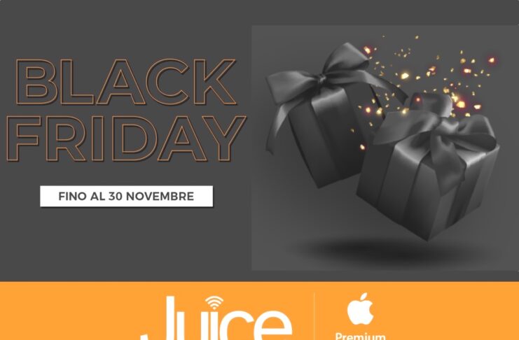 Da Juice il Black Friday è su tutto e dura fino al 30 novembre