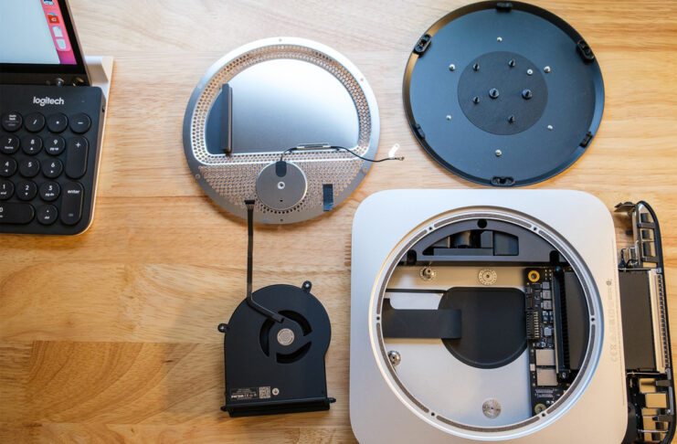 Mac Mini e MacBook Air con CPU M1 smontati