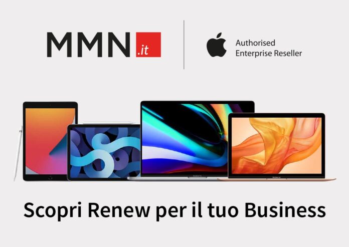 MMN Renew: supervaluta i vecchi PC e tablet aziendali con un risparmio a partire dal 30% sul noleggio di nuovi iPad e Mac