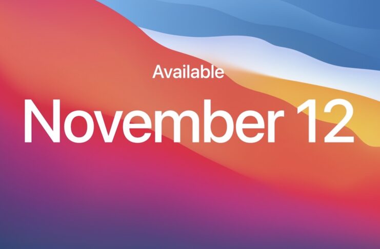 macOS Big Sur arriva il 12 novembre