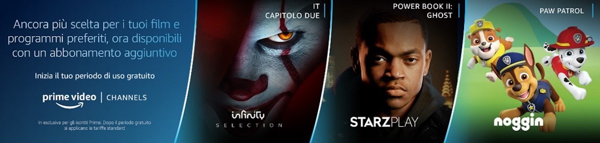 Prime Video Channels, ancora più film e sport per i clienti Amazon Prime Video Channels, ancora più film e sport per i clienti Amazon