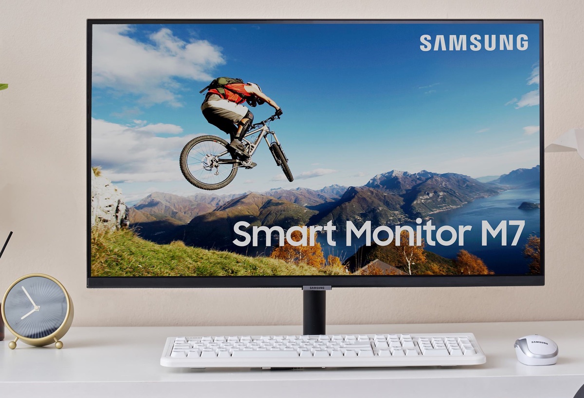 Samsung Smart Monitor offre app, AirPlay 2 e DeX wireless