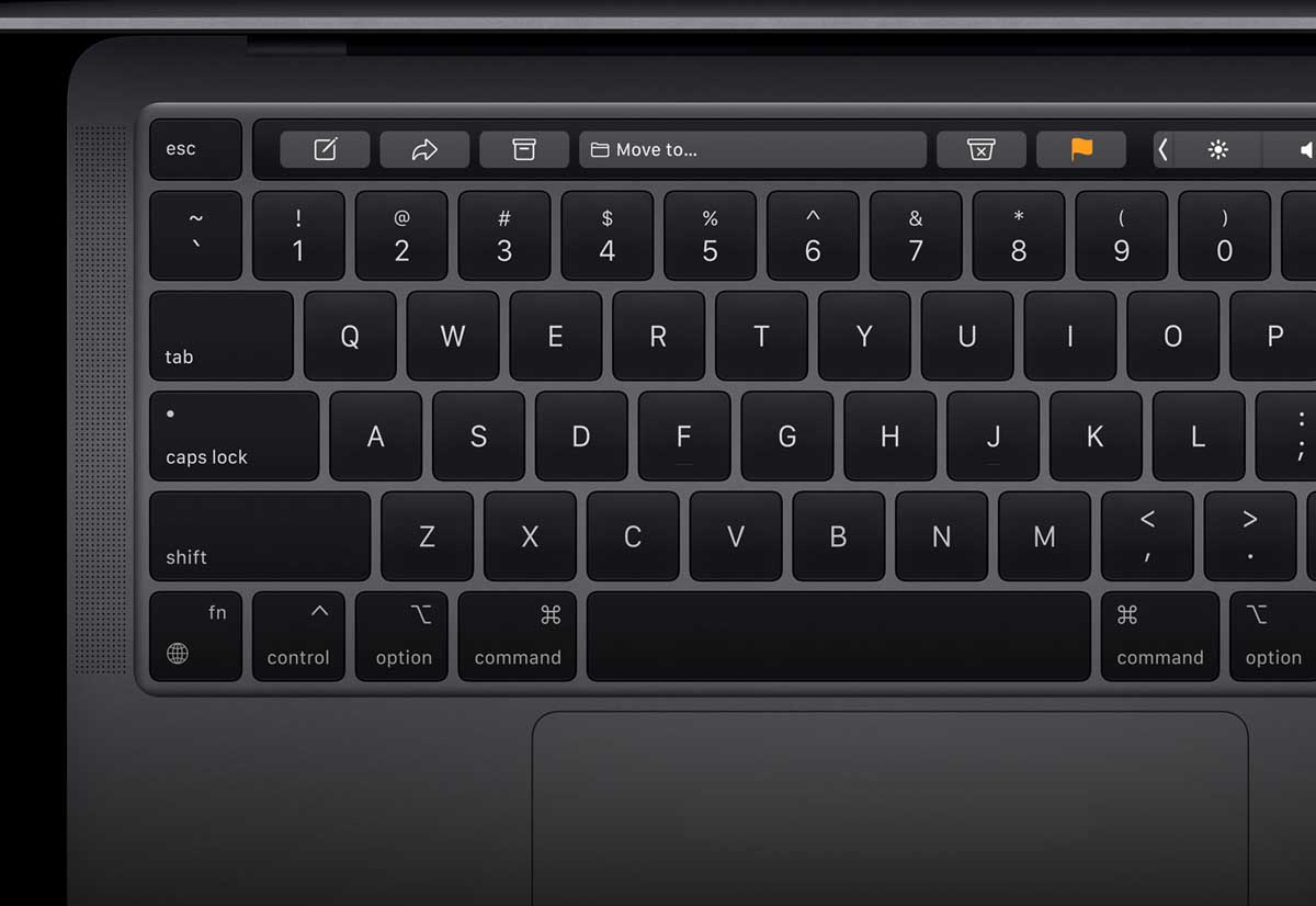 Una piccola novità sulle tastiere dei nuovi MacBook Air e MacBook Pro 13″