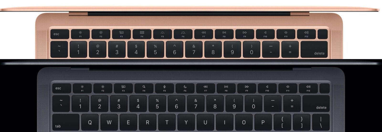 Una piccola novità sulle tastiere dei nuovi MacBook Air e MacBook Pro 13″
