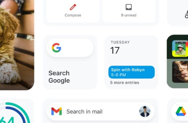 primi tre widget ios14 di google