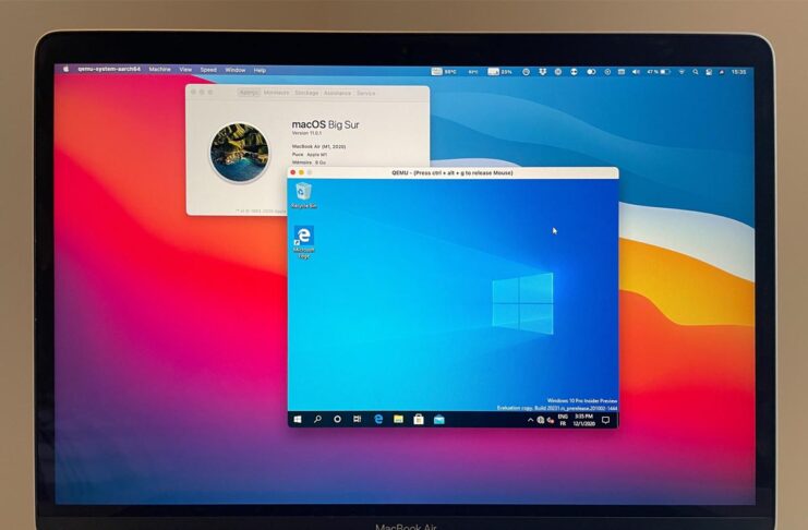 Già disponibile un tool per installare facilmente Windows 10 ARM sui Mac con Apple Silicon