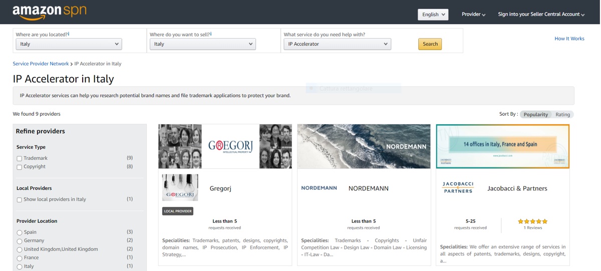Amazon Intellectual Property Accelerator protegge i marchi e combatte la contraffazione