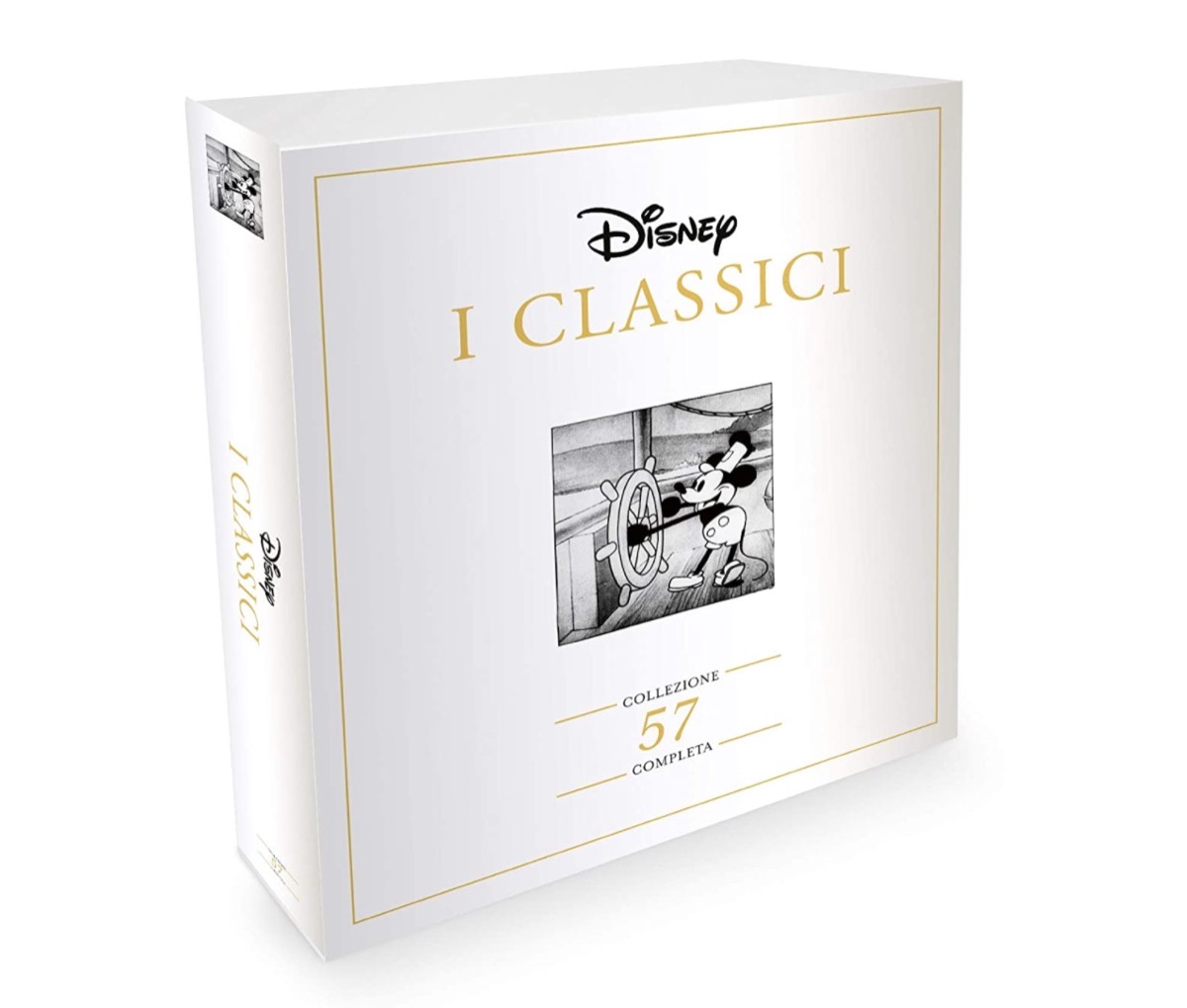 Edizione del collezionista, tutti i classici Disney nel cofanetto DVD o  Blu-Ray definitivo 