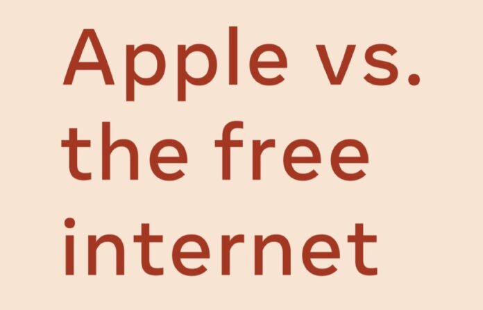 Per Facebook Apple distruggerà Internet libera e gratuita
