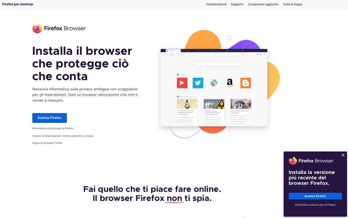 Firefox 84 è ottimizzato per i Mac M1 e promette velocità da urlo Firefox 84 è ottimizzato per i Mac M1 e promette velocità da urlo