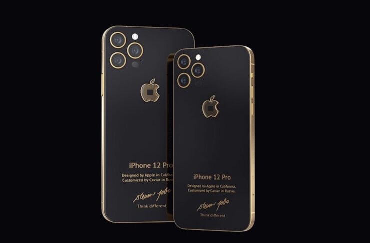 Ecco l’iPhone 12 Pro da 10.000 dollari, personalizzato con un frammento del dolcevita originale di Steve Jobs