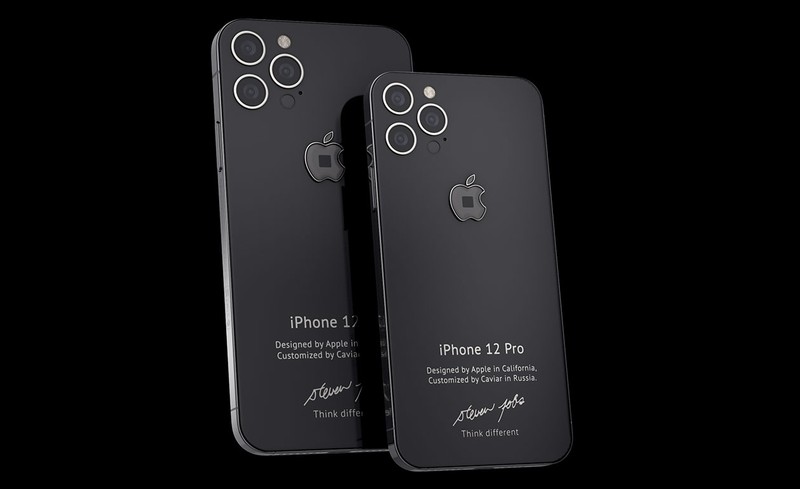 Ecco l’iPhone 12 Pro da 6000 dollari personalizzato con un frammento del dolcevita originale di Steve Jobs