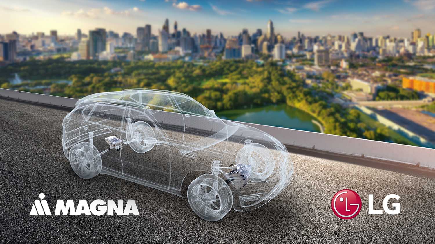 LG e Magna hanno annunciato una joint venture per espandersi nel mercato dell’elettrificazione dei veicoli
