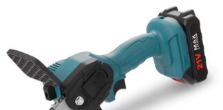 Solo 40 € la mini motosega elettrica portatile perfetta per il bricolage in casa