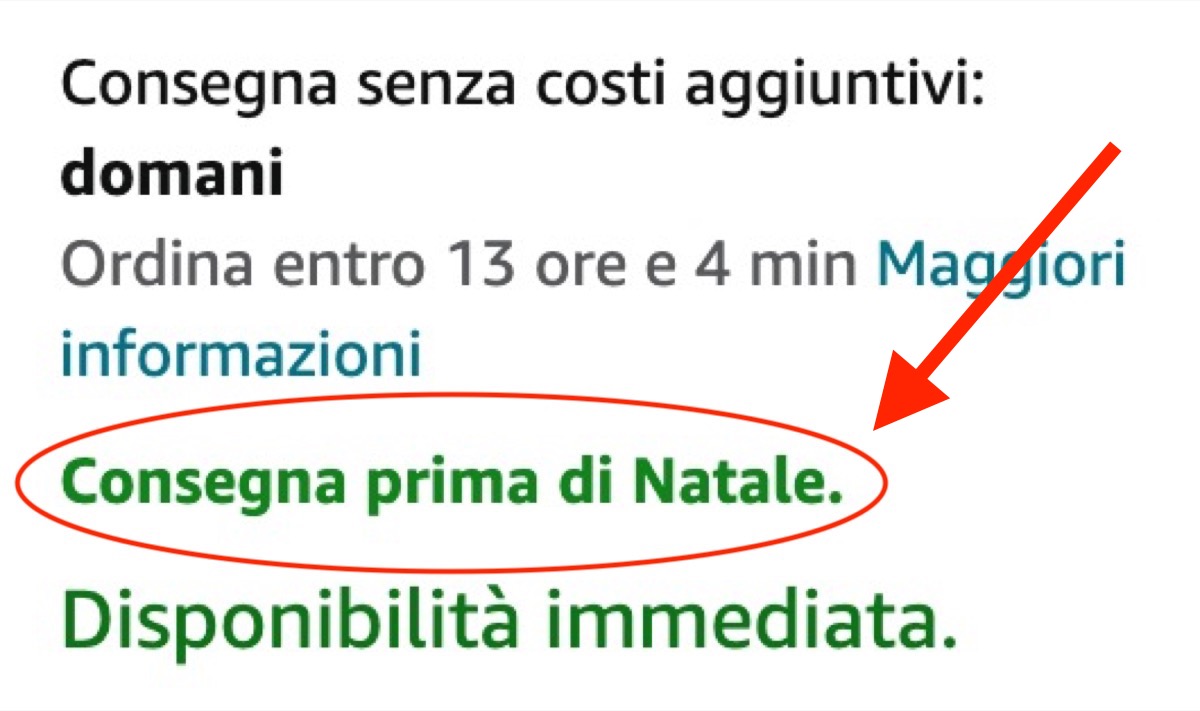 Per spedire in tempo i regali di Natale con Amazon, oggi è l’ultimo giorno utile