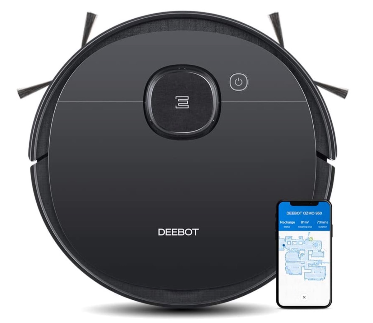 Ecovacs Deebot Ozmo 950, il robot aspirapolvere con mappatura multipiano è in sconto su Amazon