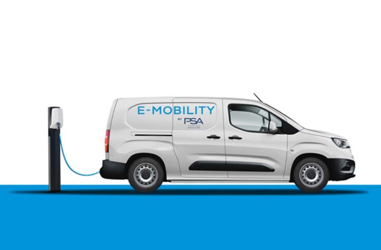 Groupe PSA lancerà versioni 100% elettriche dei suoi compact van nel 2021