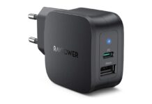 Caricabatterie USB-A e USB-C, solo 15,99 euro Caricabatterie USB-A con due porte a metà prezzo: 6,49 euro