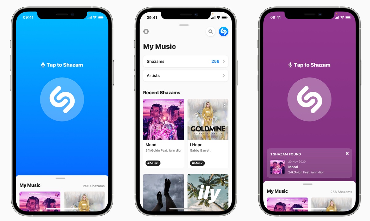 Shazam 14.2 porta nuova grafica, notifiche e classifiche