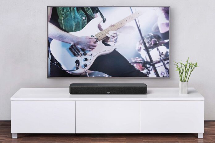 Denon lancia la soundbar 550con supporto Dolby Atmos, DTS:X e controllo compatibilità con Alexa