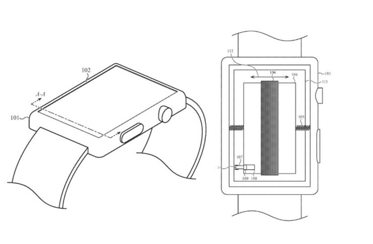 Apple Watch, in un brevetto la batteria come “motore” per il feedback aptico
