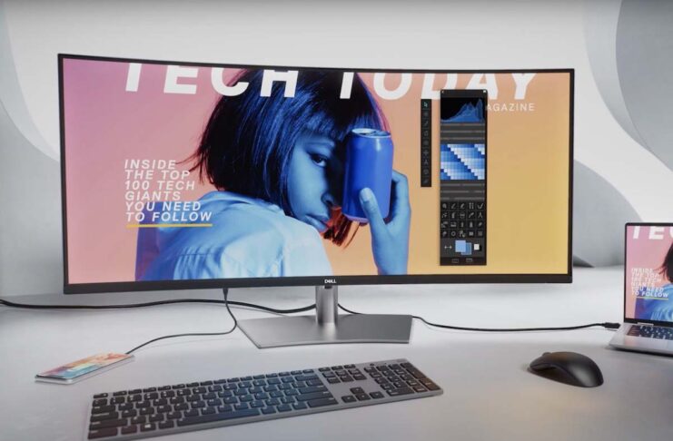 Dell UltraSharp 40 Curved WUHD è un monitor da 40″ con Thunderbolt e risoluzione 5K2K/WUHD