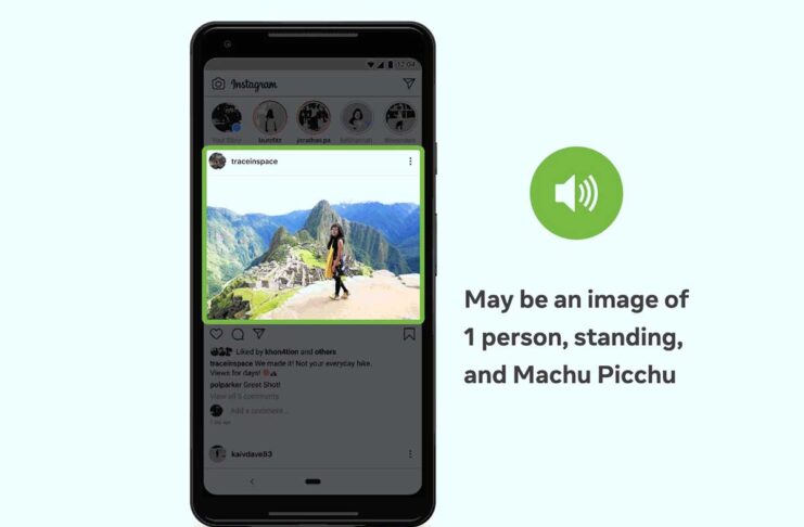 Facebook migliora l’IA che descrive le foto agli utenti con disabilità visive