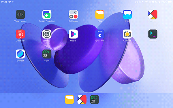 JingOS è una distribuzione Linux tutta ispirata a iPadOS