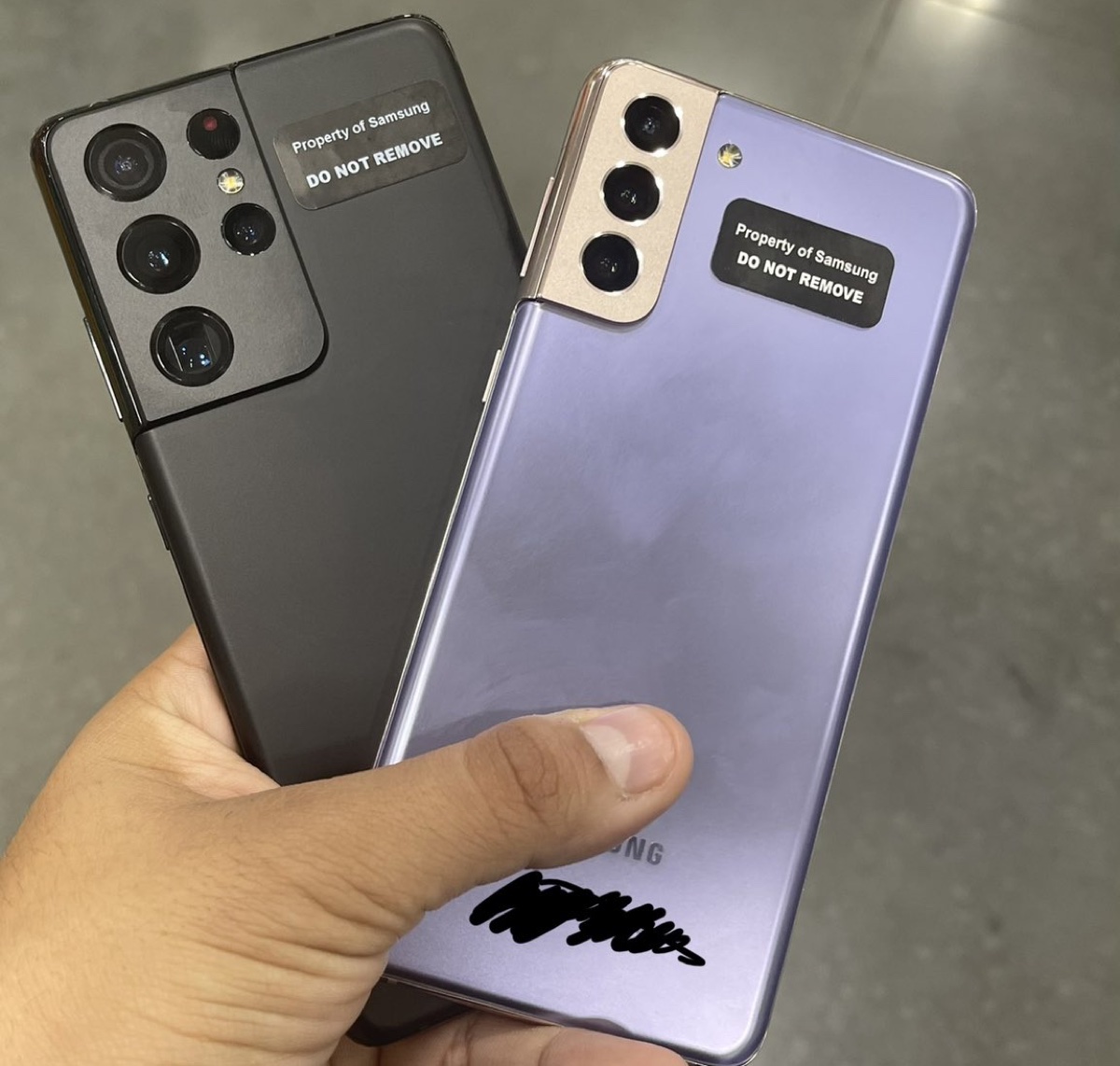 Tutti i Galaxy S21 sono in foto in rete prima della presentazione