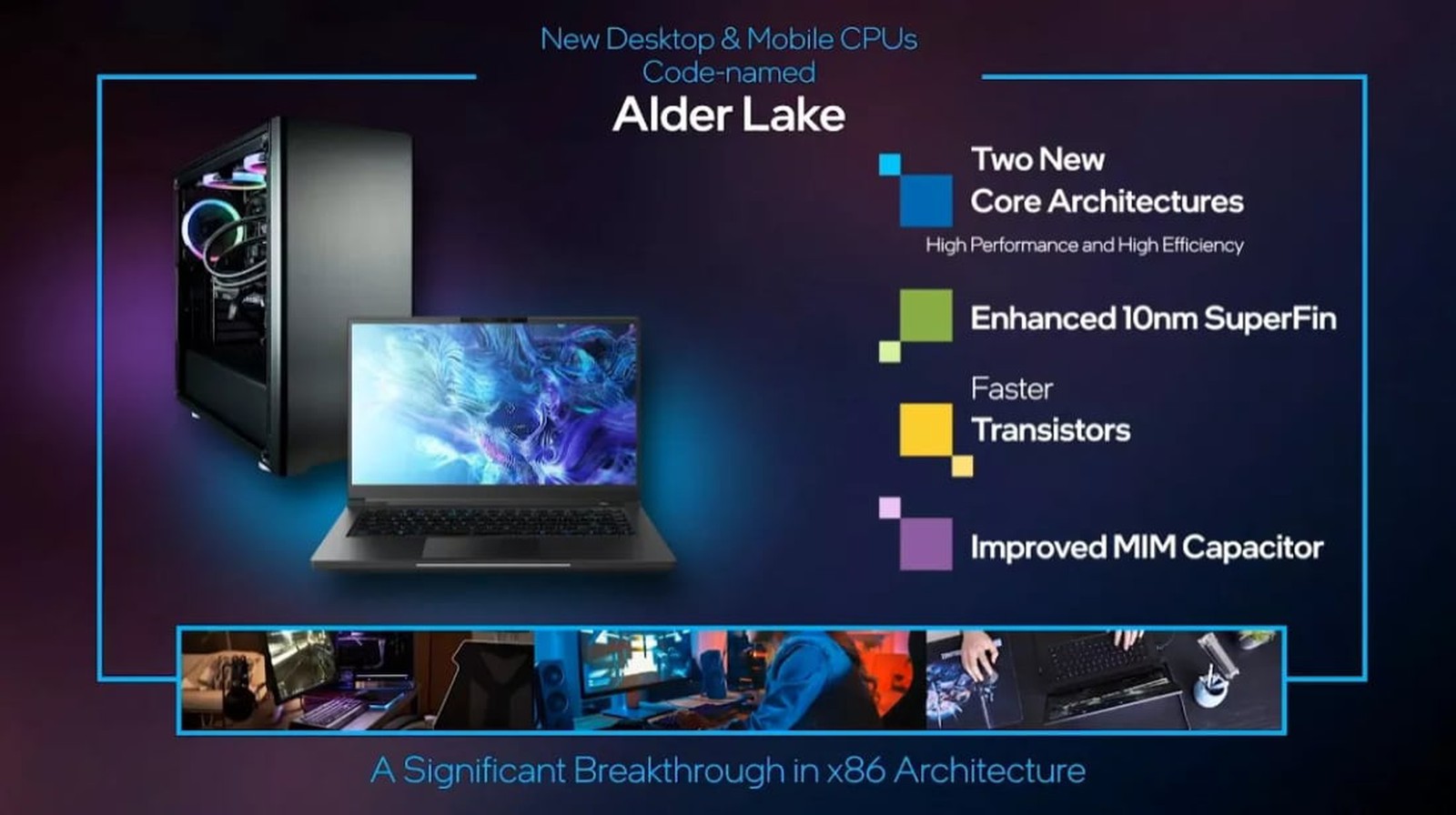 Con la CPU Alder Lake, Intel tenta la sfida a Apple e ARM