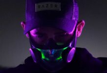 Razer ha creato il concept di una mascherina N95 con sistema di iluminazione RGB