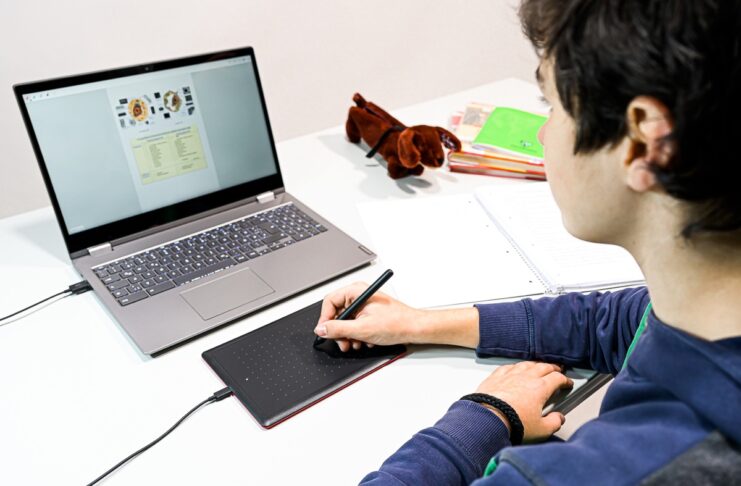 One by Wacom porta penna e tavoletta sui Chromebook