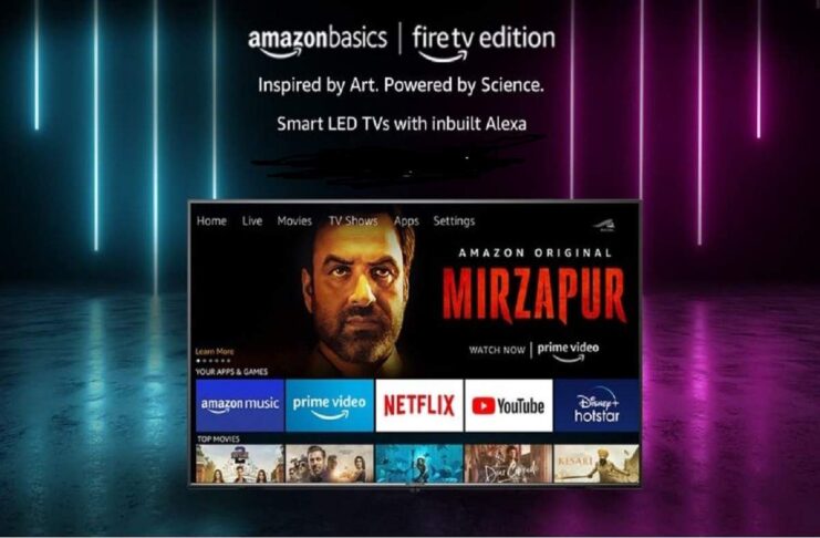 Amazon lancia le sue TV da 55 e 50 pollici in India, si parte da 330 euro circa