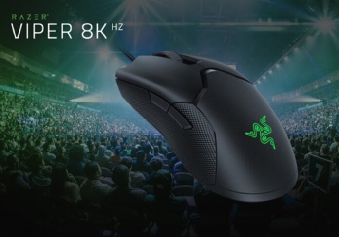 Razer Viper 8KHz, il mouse da gaming è una scheggia: viaggia a 8.000 Hz