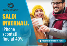 Saldi Invernali TrenDevice: iPhone scontati fino al 40%. iPhone 11 da 569,90 €, iPhone 8 da 229,90 €