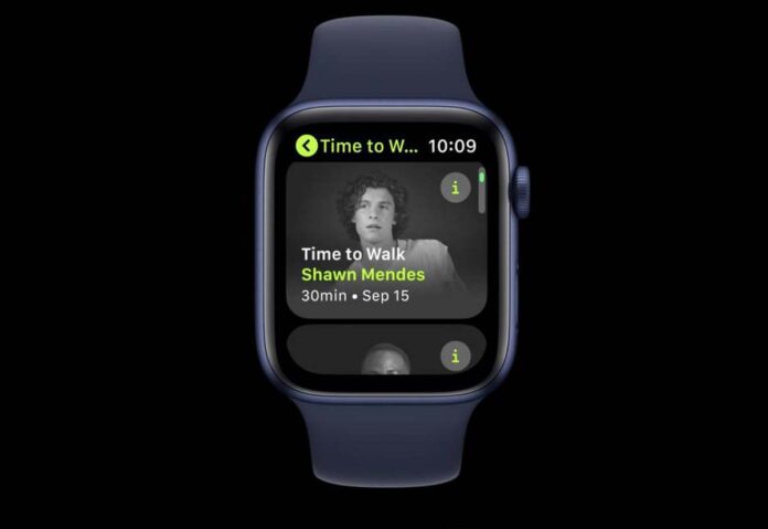 “Tempo di camminare”, la nuova funzione di watchOS 7.3 per gli abbonati a Fitness+