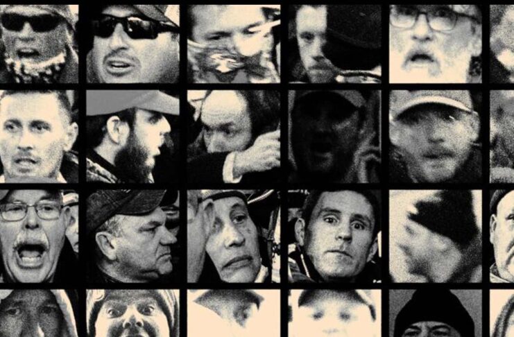 Un sito ha estratto e pubblicato tutti i volti nei filmati degli attacchi al Congresso USA