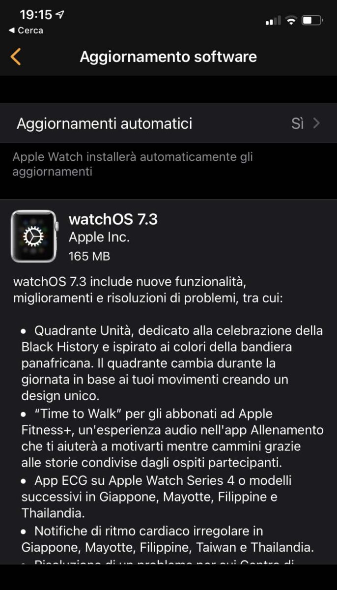 Disponibile watchOS 7.3 con nuovo quadrante e altre novità
