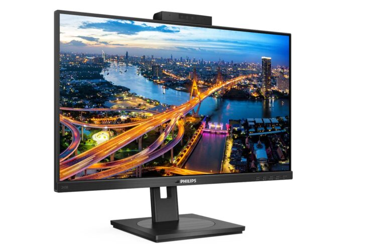 Philips 243B1JH è un monitor con docking USB, Ethernet, USB-C, HDMI 1.4 e DisplayPort 1.2