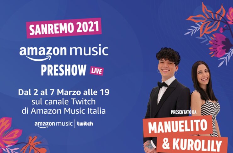 Amazon Sanremo 2021 con PreShow, comandi Alexa e playlist dedicate