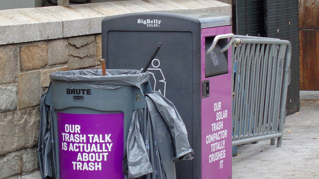 I bidoni della spazzatura di Dublino sono smart