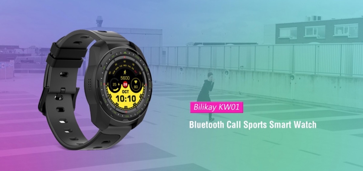 Bilikay KW01, smartwatch dal design sportivo in offerta lampo a 33 euro