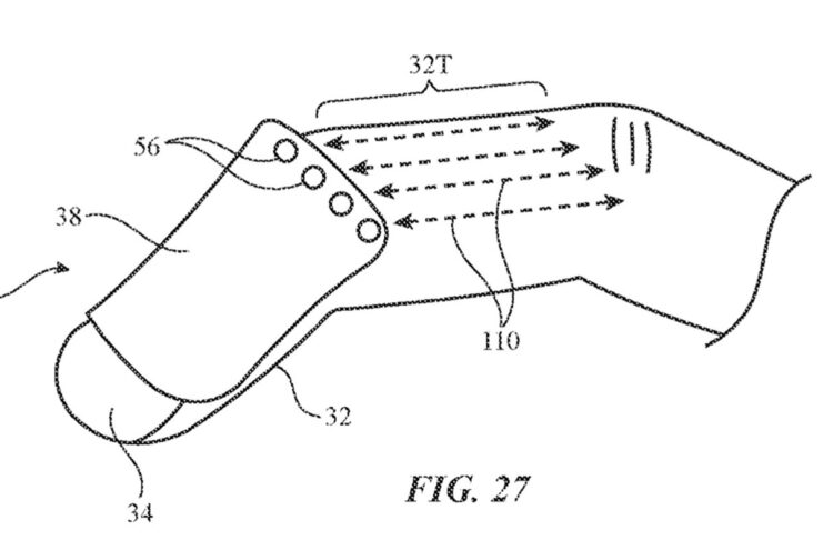 Un accessorio Apple da fissare al dito per controllare visori AR/VR