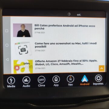 Recensione CarDongle, Android e app Google in auto