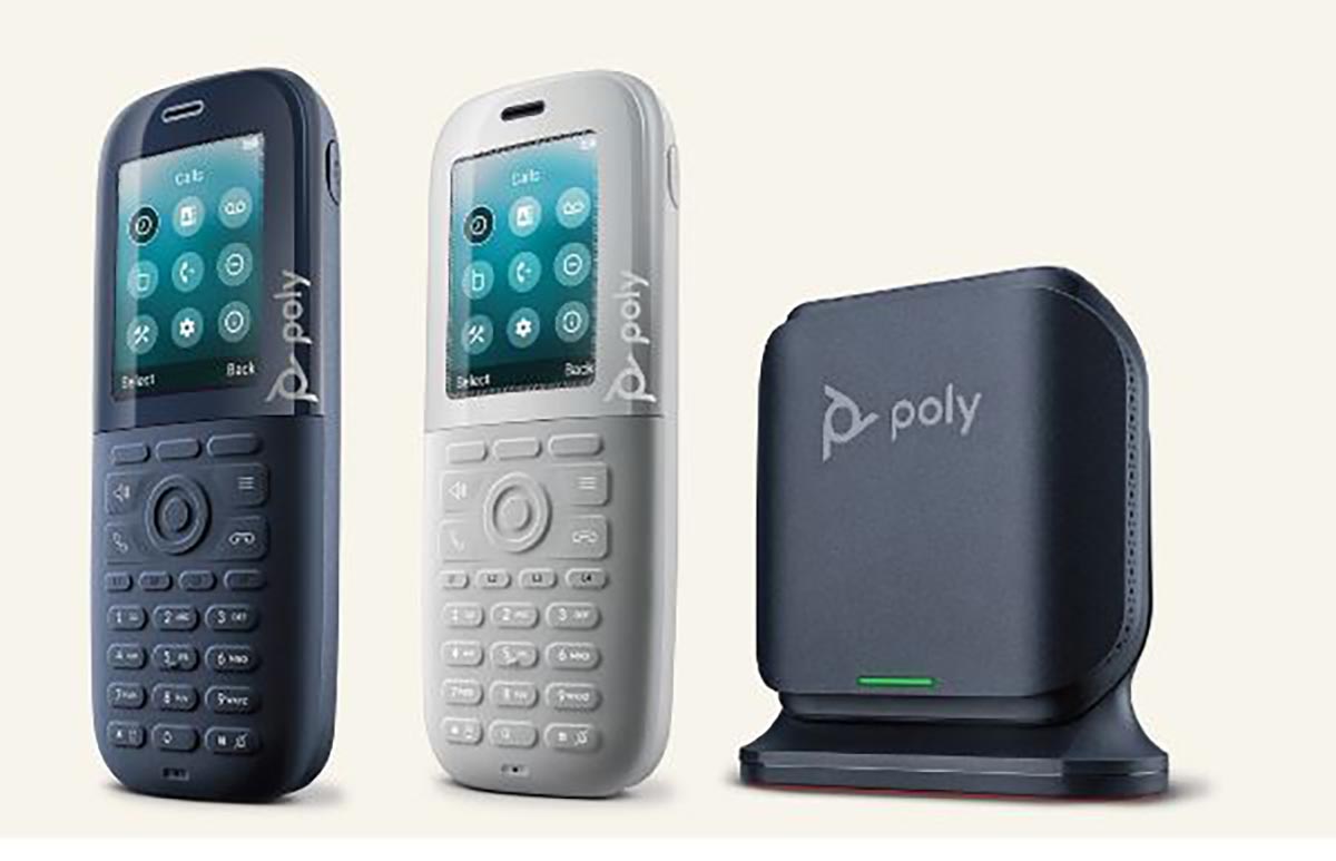 Poly ha presentato un telefono DECT con protezione antimicrobica